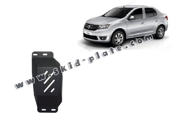 Steel skid plate for Stop&Go system, EGR  Dacia Logan 2