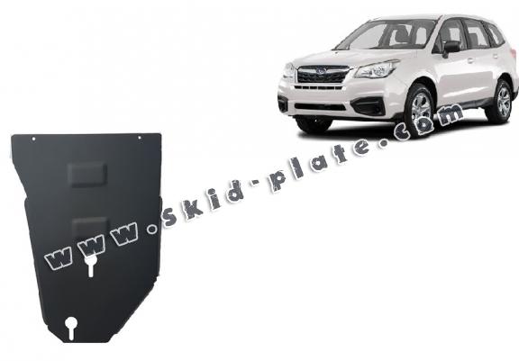 Steel manual gearbox skid plate for Subaru Forester 4