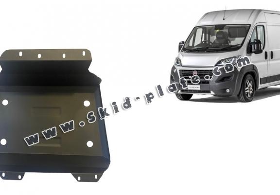 Steel fuel tank skid plate  for Fiat Ducato