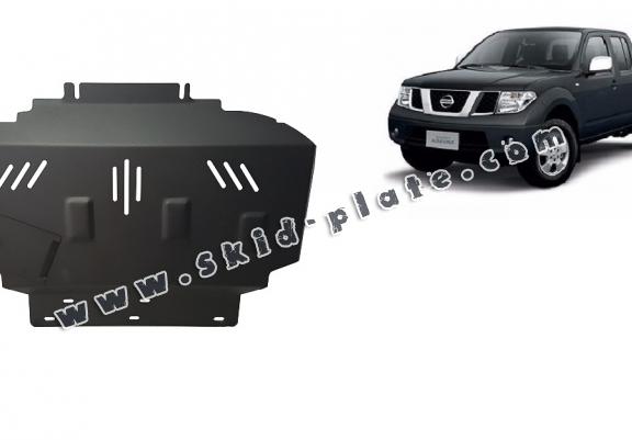 Steel skid plate for Nissan Navara