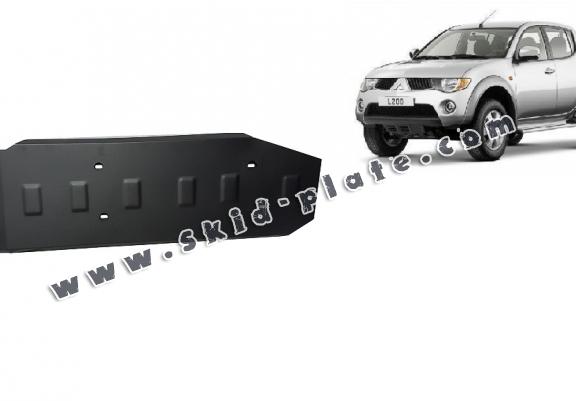 Steel fuel tank skid plate  for Mitsubishi L 200