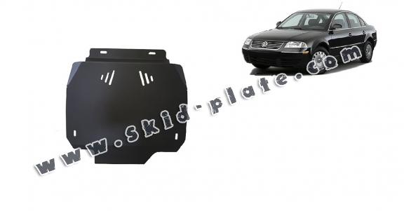Steel automatic gearbox skid plate for VW Passat B5, B5.5