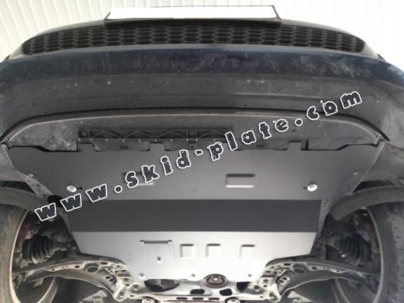 Steel skid plate for the protection of the engine and the gearbox for VW Golf 7 - manual gearbox