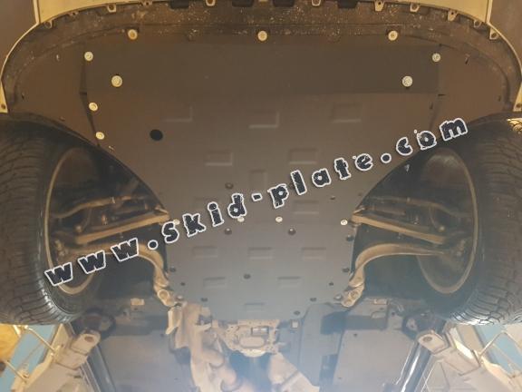 Steel gearbox skid plate for Audi Q7 