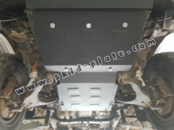 Steel skid plate for Toyota Land Cruiser J90