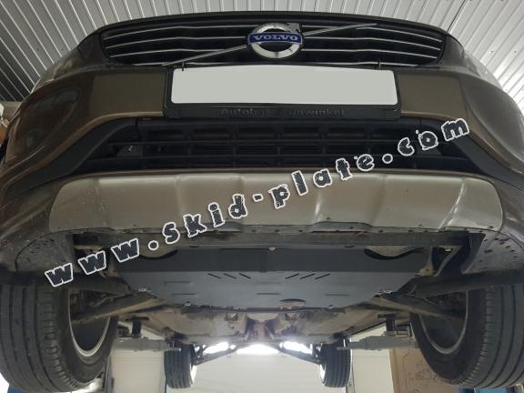 Steel skid plate for the protection of the engine and the gearbox for Volvo XC60