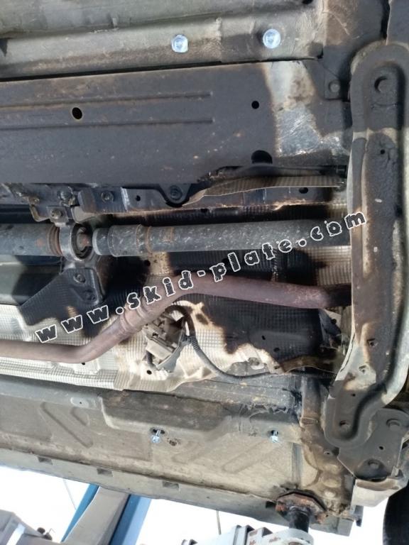 Steel DPF skid plate  for Dacia Duster