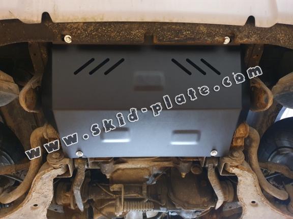 Steel radiator skid plate for Mitsubishi L200