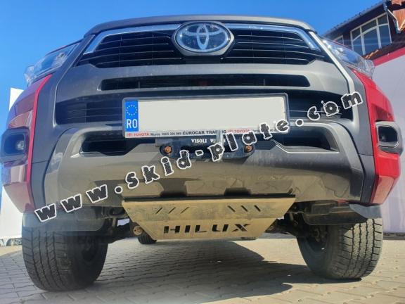 Aluminum radiator skid plate for Toyota Hilux Revo