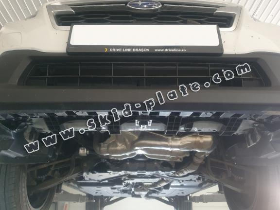 Steel skid plate for Subaru Forester 5