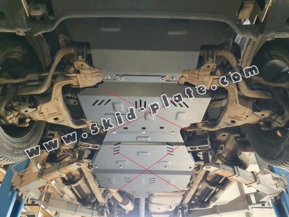 Steel radiator skid plate for Mercedes X-Class