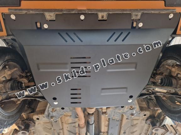 Steel skid plate for Fiat Panda 4x2