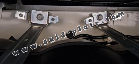 Steel fuel tank skid plate  for Fiat Ducato