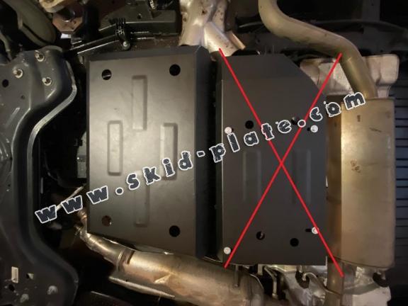 Steel fuel tank skid plate  for Citroen Jumper