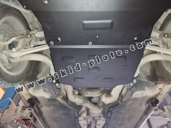 Steel gearbox skid plate for Audi A5