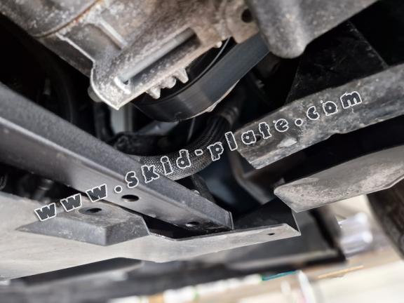 Steel skid plate for Renault Trafic