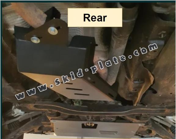 Steel EGR valve skid plate  for Dacia Duster