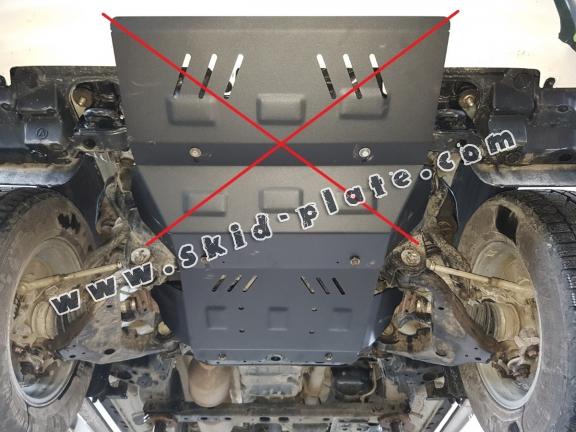 Steel skid plate for Toyota Hilux Invincible