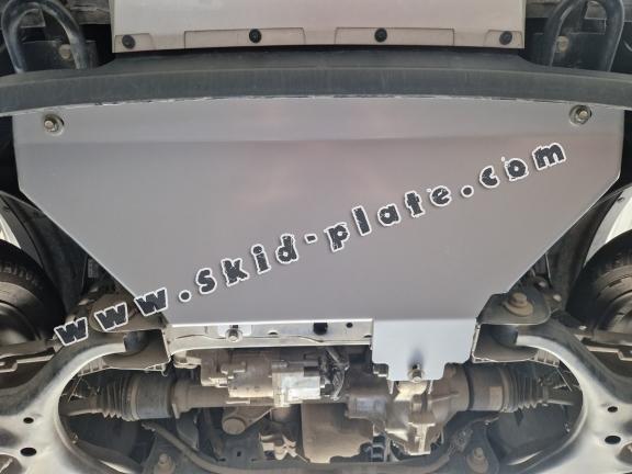 Steel radiator skid plate for Ford Ranger