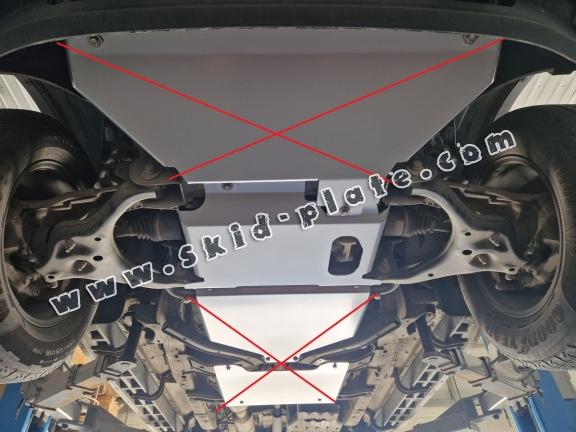 Steel skid plate for Ford Ranger