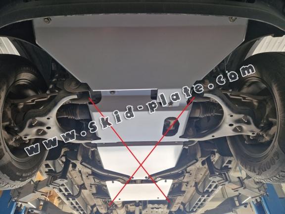 Steel radiator skid plate for Volkswagen Amarok