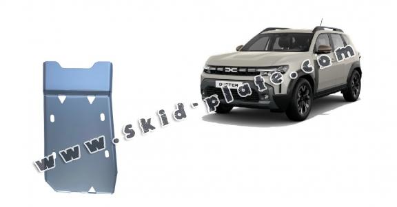 Aluminum diferential skid plate for Dacia Duster 4x4