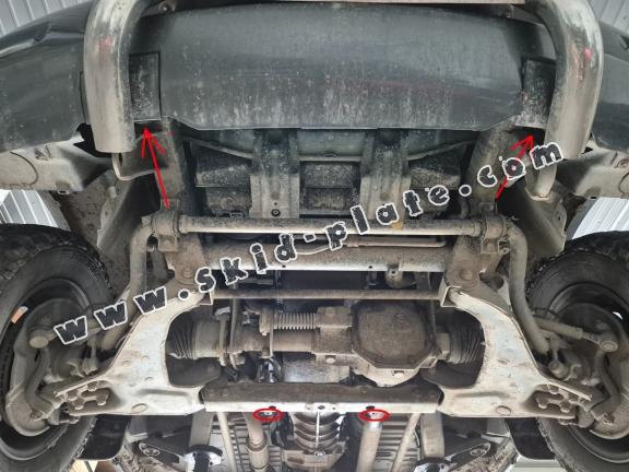 Steel skid plate for Hyundai Terracan