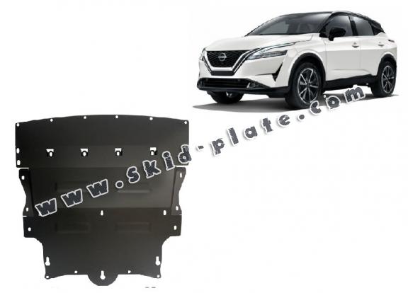 Steel skid plate for Nissan Qashqai J12