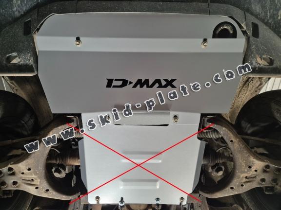 Steel radiator skid plate for Isuzu D-Max