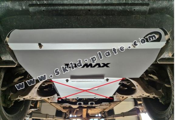 Steel radiator skid plate for Isuzu D-Max