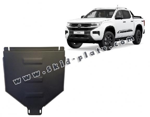 Steel automatic gearbox skid plate for Volkswagen Amarok