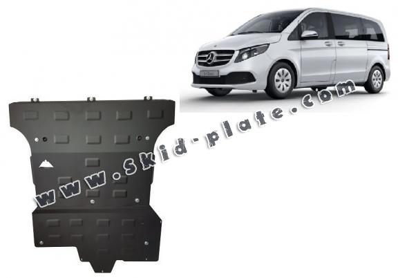 Steel skid plate for Mercedes V-Class W447, 2.2 D, 4x4