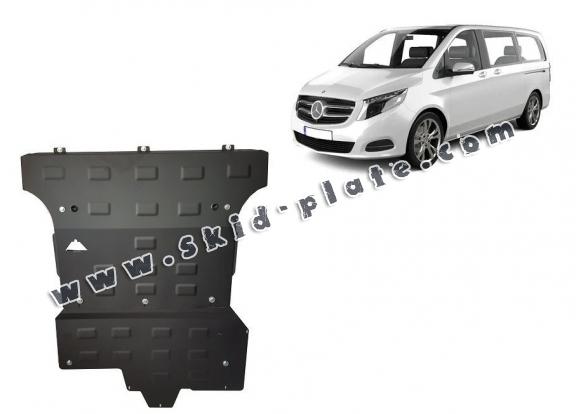 Steel skid plate for Mercedes Vito W447, 2.2 D, 4x4