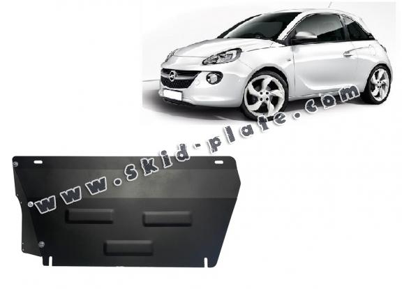 Steel skid plate for Opel Adam