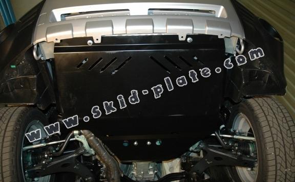 Steel skid plate for Subaru Forester 3