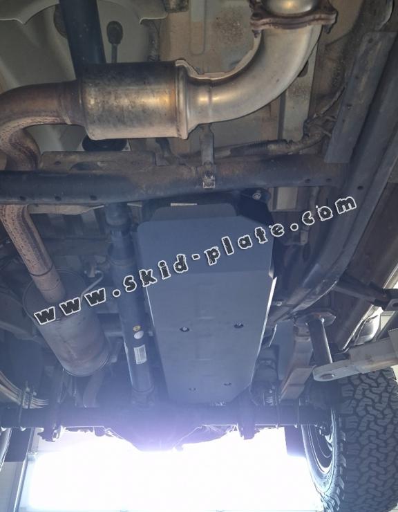 Steel fuel tank skid plate  for Volkswagen Amarok - Only for versions without factory protections