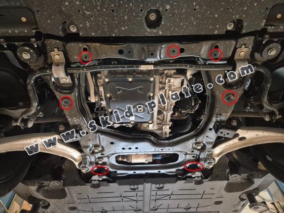 Steel skid plate for Renault Scenic E-Tech