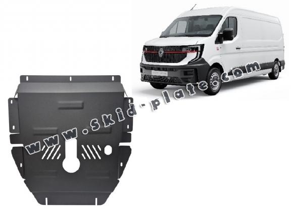 Steel skid plate for Renault Master