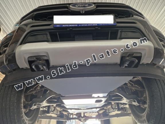 Steel automatic gearbox skid plate for Volkswagen Amarok