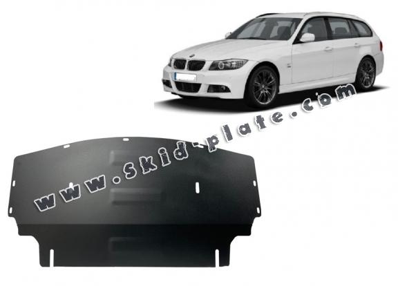 Steel radiator skid plate for BMW seria 3 - E90