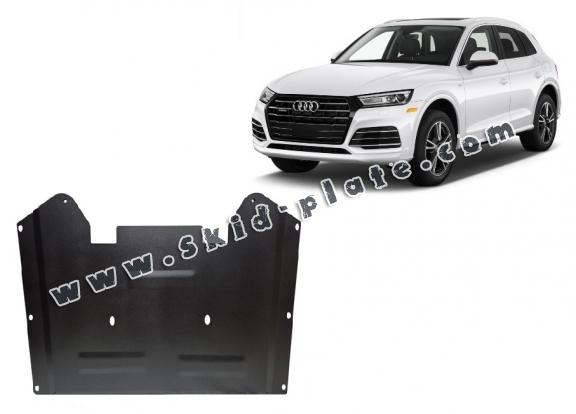 Steel transfer case skid plate for Audi Q5