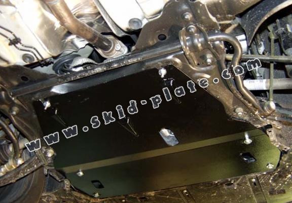 Steel skid plate for Citroen C4