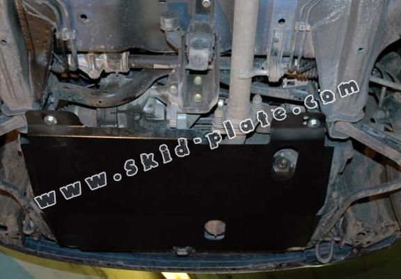 Steel skid plate for the protection of the engine and the gearbox for Suzuki Wagon R+