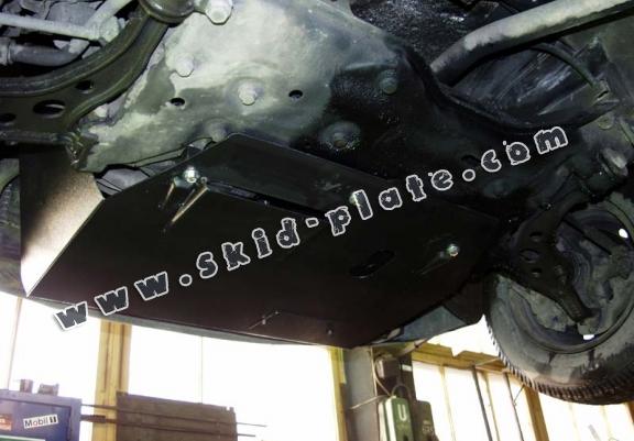 Steel skid plate for Fiat Ducato