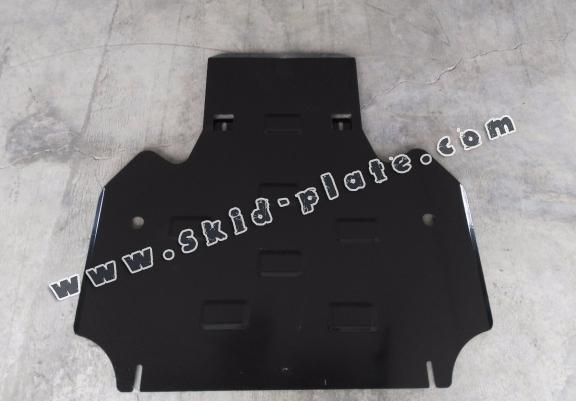 Steel gearbox skid plate for Audi A6