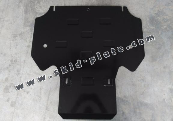 Steel gearbox skid plate for Audi All Road A6