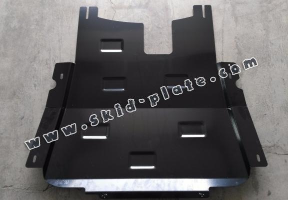 Steel skid plate for Renault Express