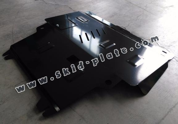 Steel skid plate for Ford Fiesta