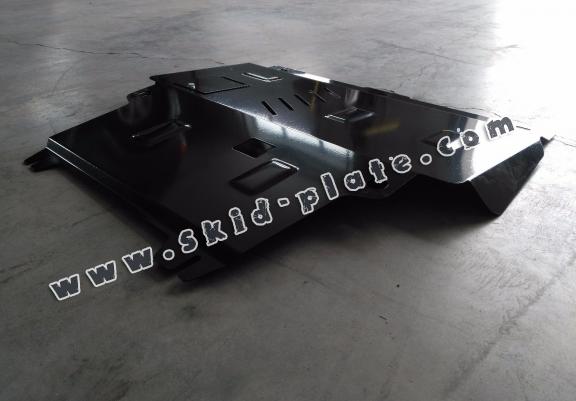 Steel skid plate for Ford Fiesta