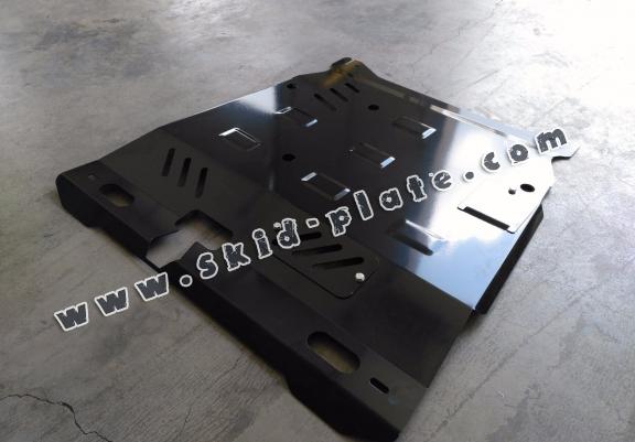 Steel skid plate for the protection of the engine and the gearbox for Mitsubishi Lancer